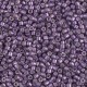 Miyuki Delica Perlen 11/0 - Galvanized semi-frosted eggplant DB-1185